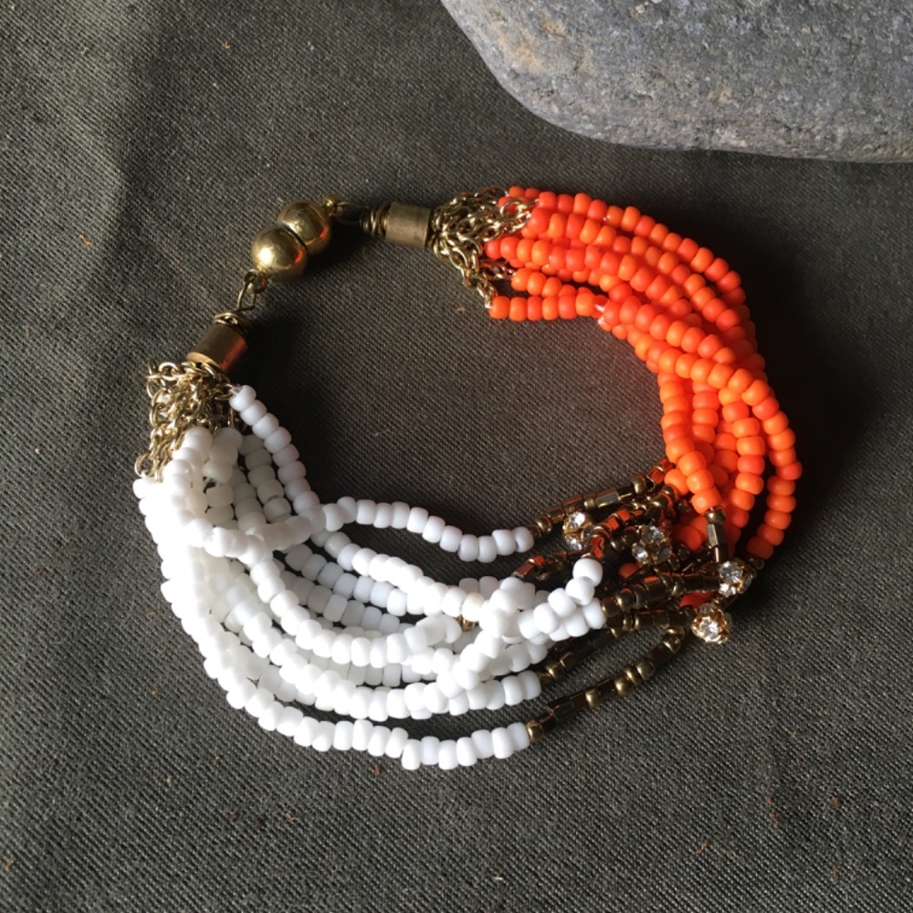 Beaded Cuff Bracelet - image 2